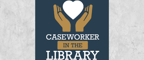 Caseworker in the Library