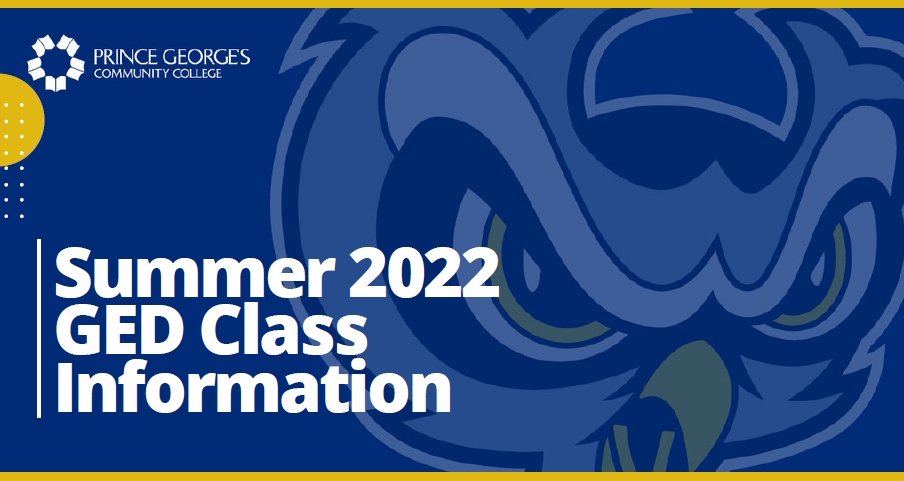 Summer 2022 GED Class Information