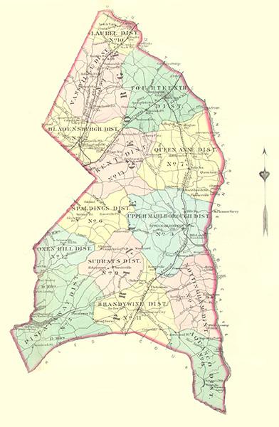 PG county historic map