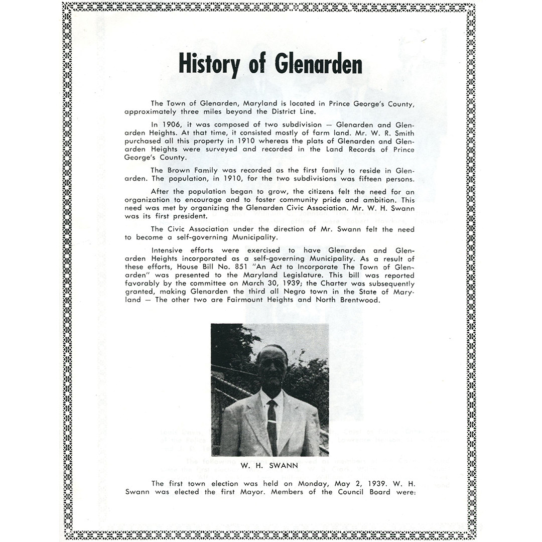 History of Glenarden (7)